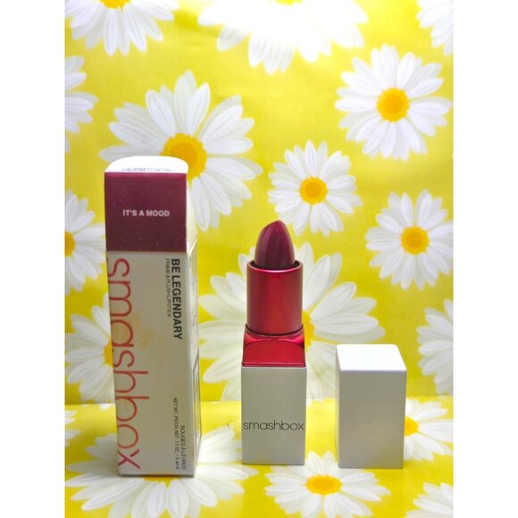 Smashbox Be Legendary Prime & Plush Lipstick IT'S A MOOD 0.14 oz FULL SIZE - Picture 1 of 7